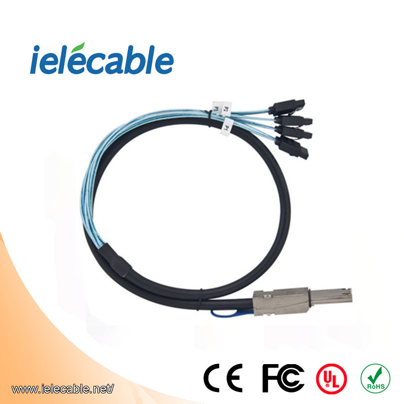 MINISAS 26PIN(SFF8088) TO 4*SATA 7PIN