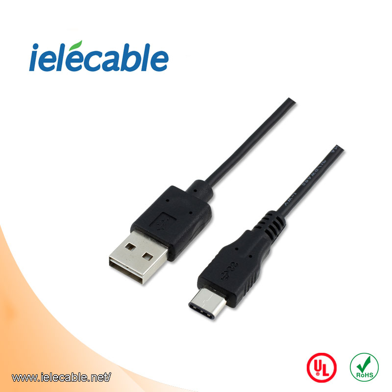 USB 3.1 type C 转USB 2.0 AM数据连接线