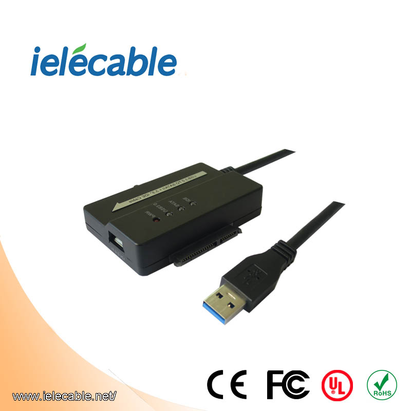 USB 3.0 to SATA II+3.5“ IDE Converter Cable