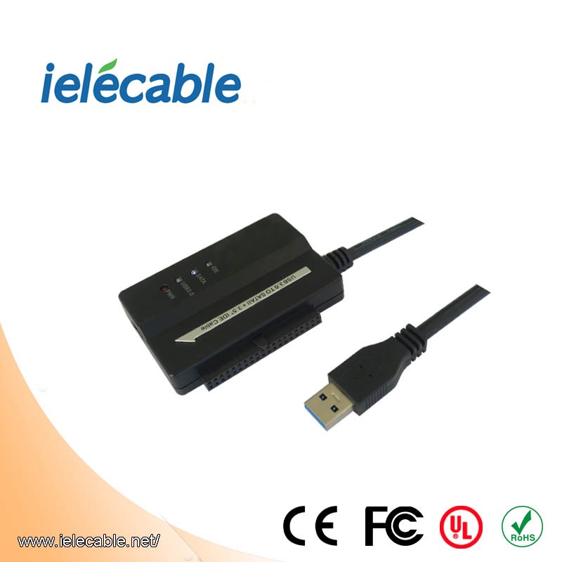 USB 3.0 to SATA II+3.5“ IDE Converter Cable