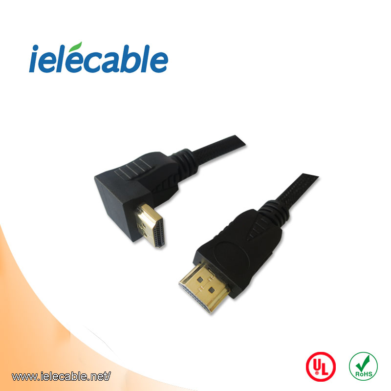 HDMI 90 Degree Male to Male Cable 