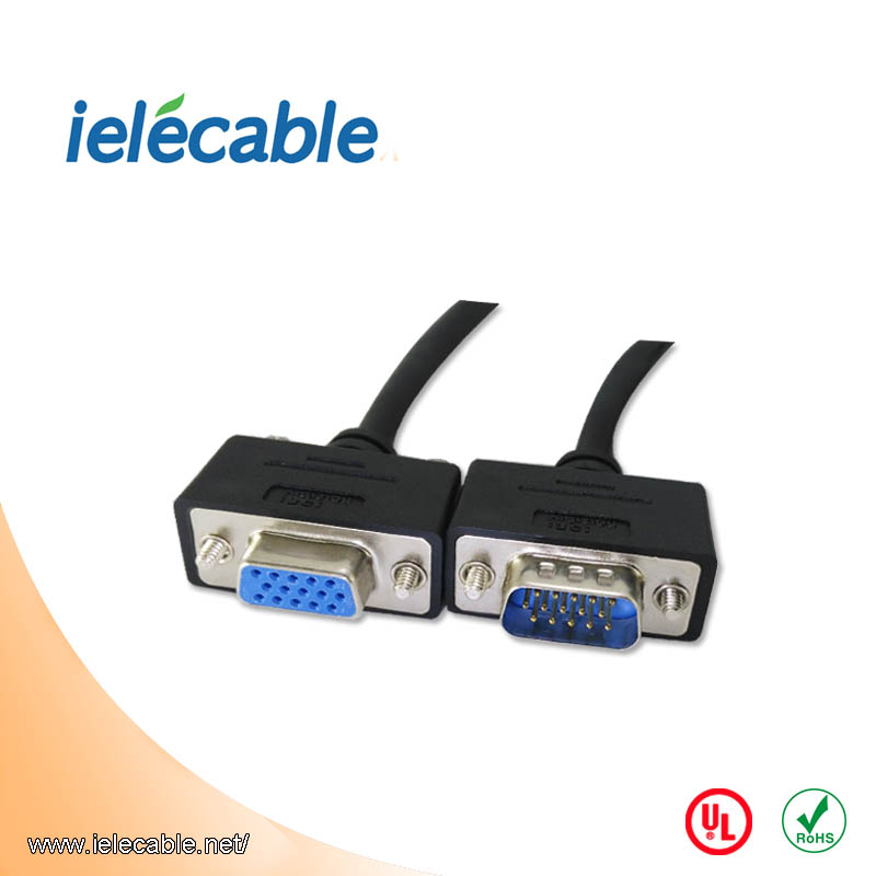 Ultra Thin VGA Male to Male/Female Extension Cable