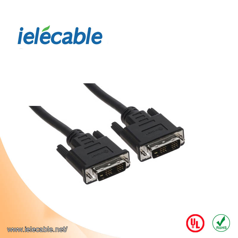DVI-D 18+1 Male to DVI-D Male Single-Link Cable