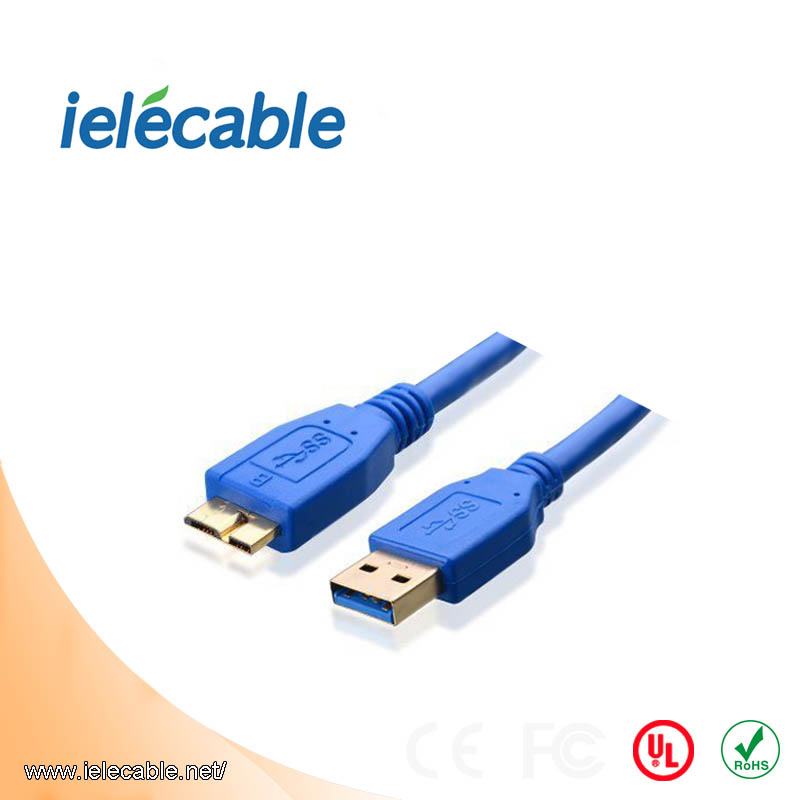 USB 3.0 A Male to Micro B Male Cable