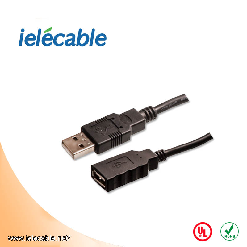 USB 2.0 A Male to A Female Active Extension Cable
