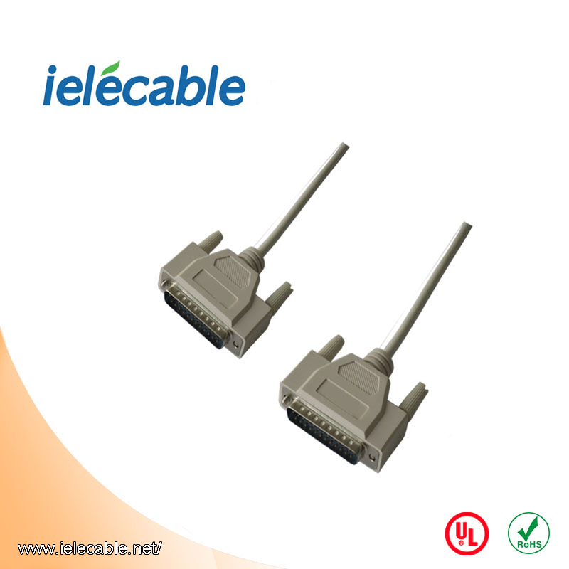 DB25 male to male cable